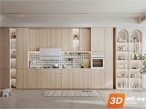 Decorative cabinet Skp Files
